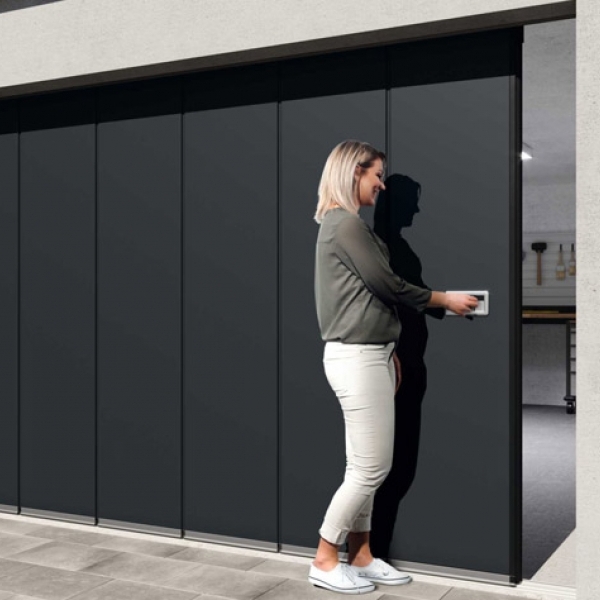 Откатные секционные ворота Hormann