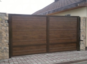 Установка распашных ворот в Симферополе | Мир Ворот