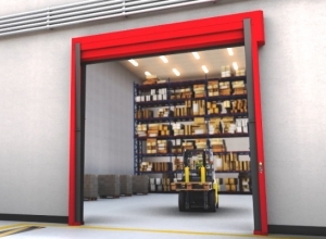 Скоростные складчатые ворота Hormann F 6010 Iso